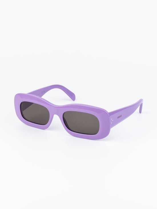 Celine Women Sunglasses Purple Grey Rectangle CL40294I 78A NEW AUTHENTIC main image 4